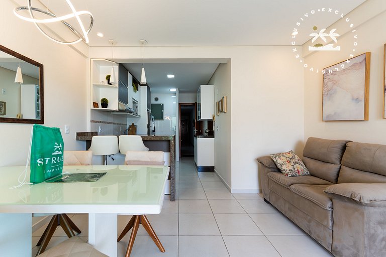 Res. Wilian 308 - Apto 2 quartos em Bombas