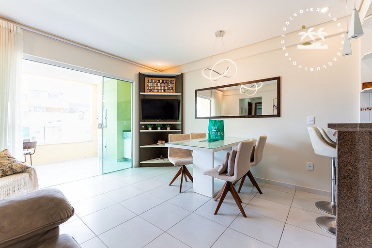 Res. Wilian 308 - Apto 2 quartos em Bombas