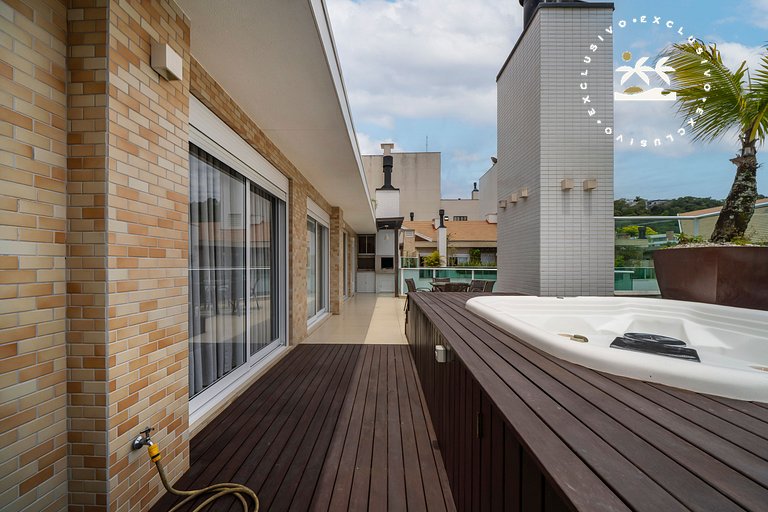 Boulevard 308B - Cobertura 3 quartos com jacuzzi privativa -