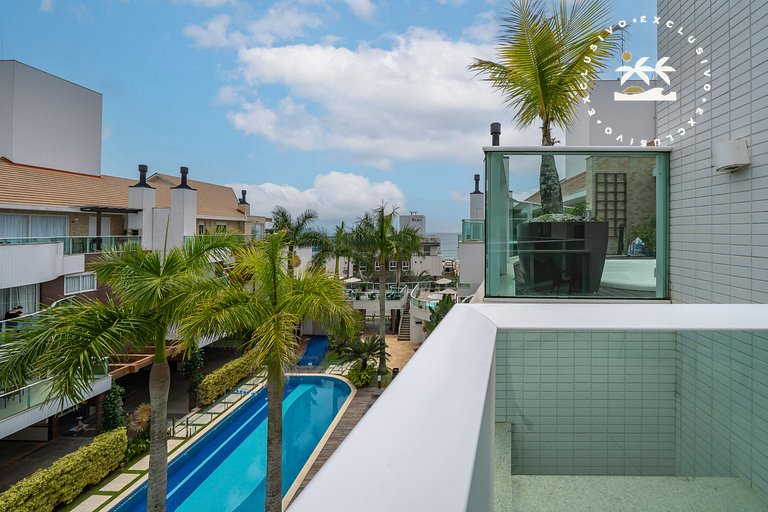 Boulevard 308B - Cobertura 3 quartos com jacuzzi privativa -