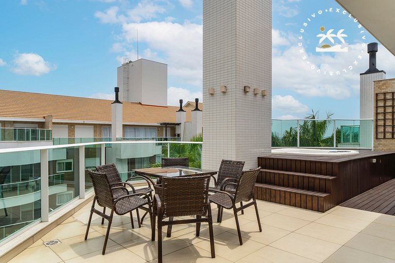 Boulevard 308B - Cobertura 3 quartos com jacuzzi privativa -