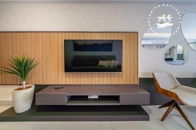 Positano 206 - Apto 02 suítes à 50 metros da Praia de 4 Ilha