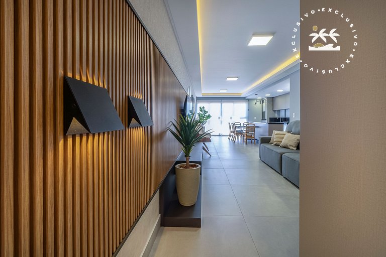 Positano 206 - Apto 02 suítes à 50 metros da Praia de 4 Ilha