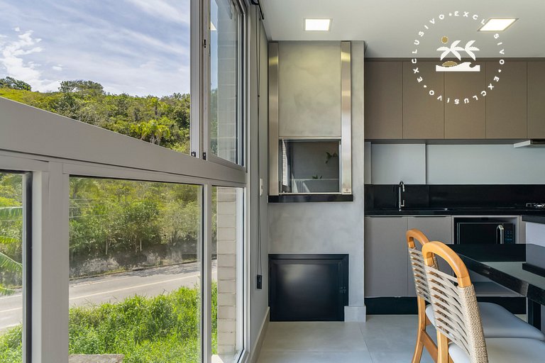 Positano 206 - Apto 02 suítes à 50 metros da Praia de 4 Ilha