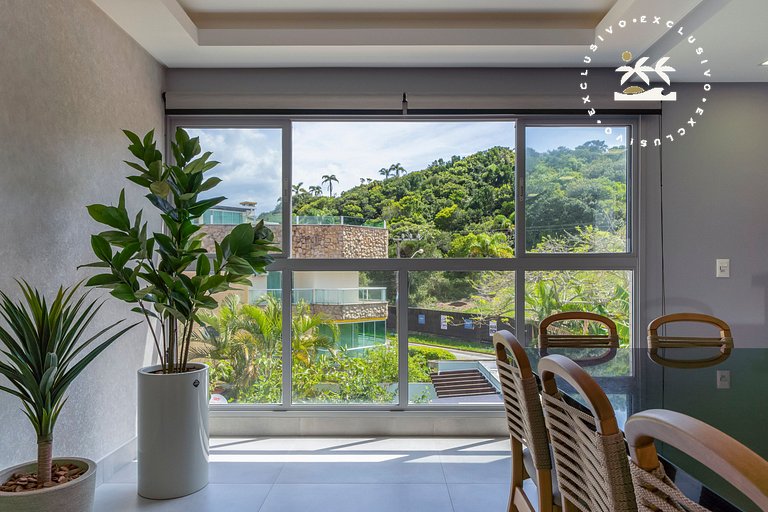 Positano 206 - Apto 02 suítes à 50 metros da Praia de 4 Ilha