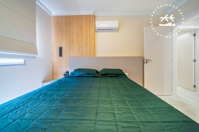 Positano 206 - Apto 02 suítes à 50 metros da Praia de 4 Ilha