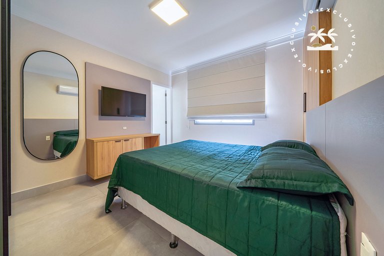 Positano 206 - Apto 02 suítes à 50 metros da Praia de 4 Ilha