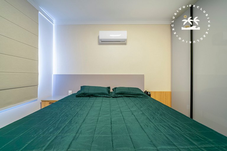 Positano 206 - Apto 02 suítes à 50 metros da Praia de 4 Ilha