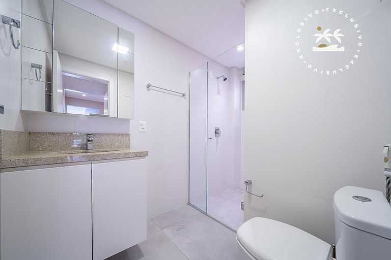 Positano 206 - Apto 02 suítes à 50 metros da Praia de 4 Ilha