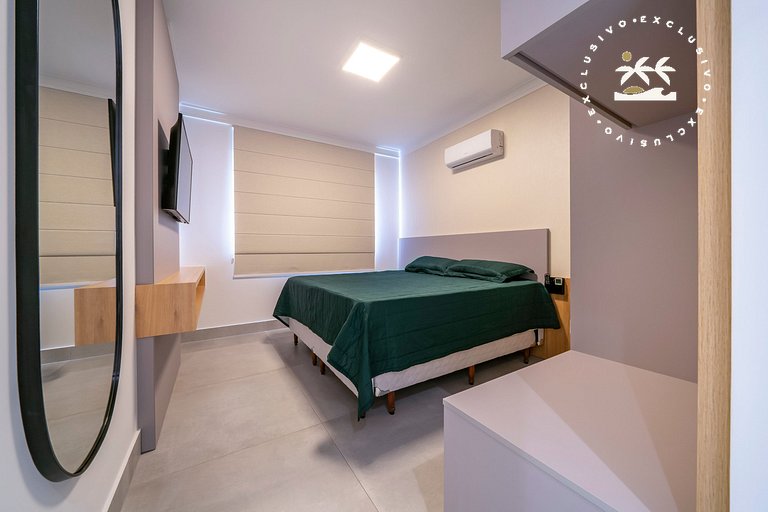 Positano 206 - Apto 02 suítes à 50 metros da Praia de 4 Ilha