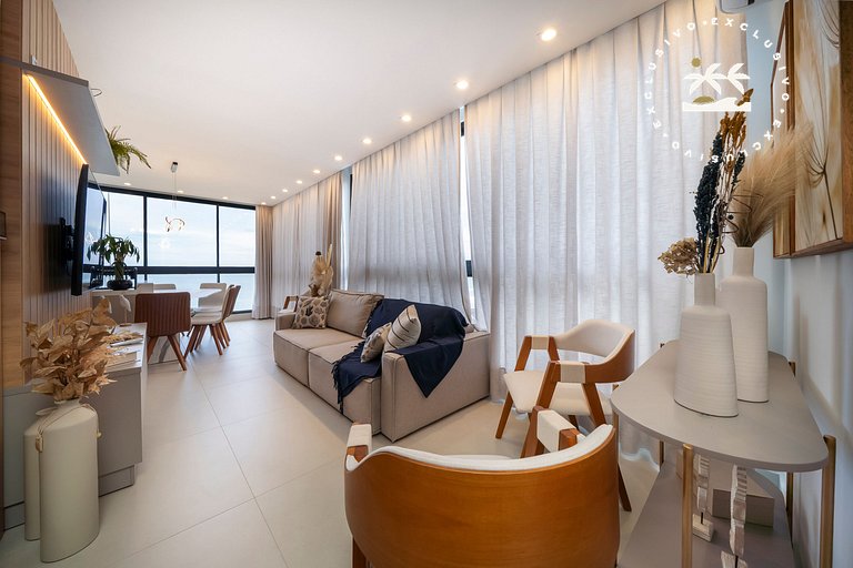 East Wind 402 - Apto 3 suítes em Mariscal