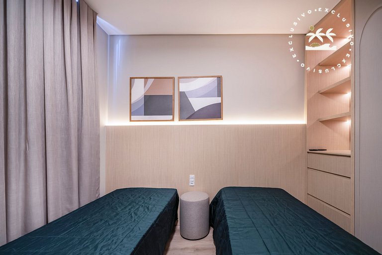 Lumina 401B – Luxo a 50 metros da Praia de Bombas