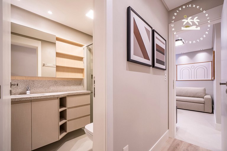 Lumina 401B – Luxo a 50 metros da Praia de Bombas