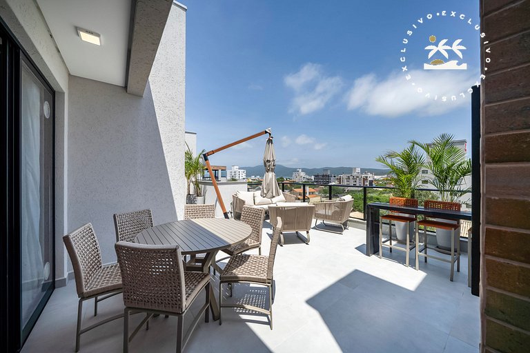 Vila do Sol 405 B4 – Duplex Penthouse - 3 Suites - 2 Parking