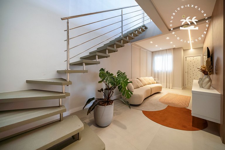 Vila do Sol 405 B4 – Duplex Penthouse - 3 Suites - 2 Parking