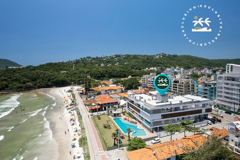 Solar do Atlântico 215 – Edifício Frente Mar - 2 Suítes - 2