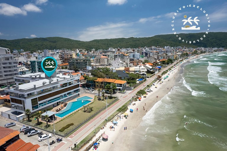 Solar do Atlântico 215 – Edifício Frente Mar - 2 Suítes - 2