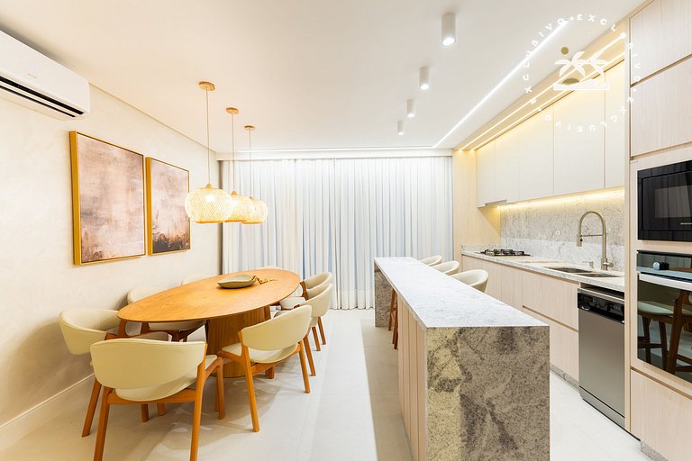 Lumina 702B – Luxo a 50 metros da Praia de Bombas