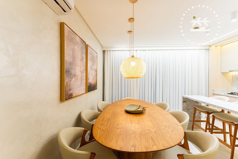 Lumina 702B – Luxo a 50 metros da Praia de Bombas