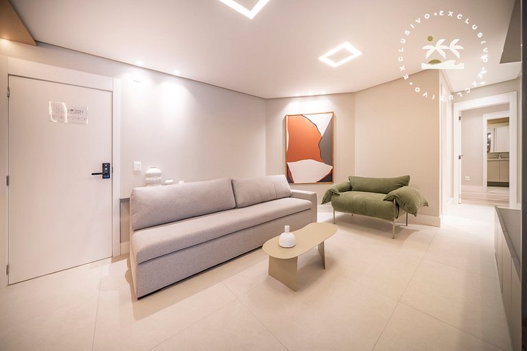 Lumina 605B - 3 Suítes na praia de Bombas