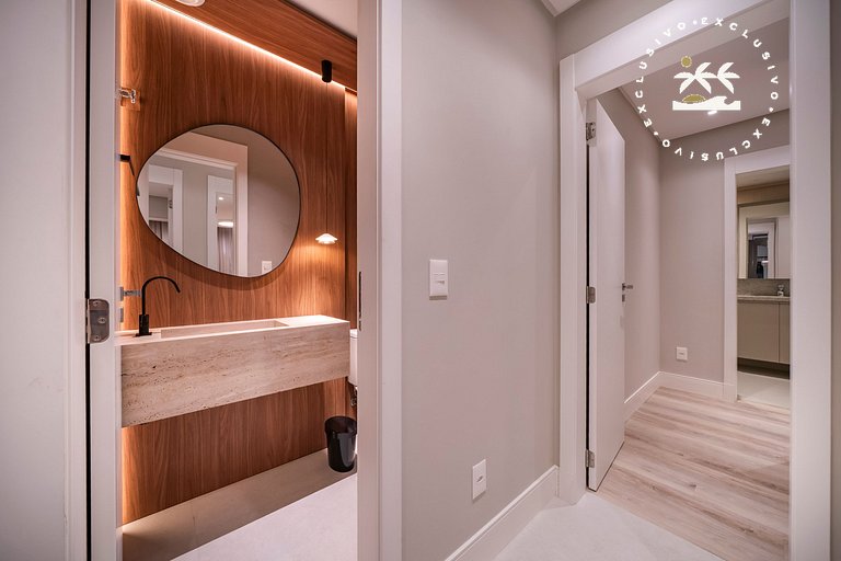 Lumina 605B - 3 Suítes na praia de Bombas