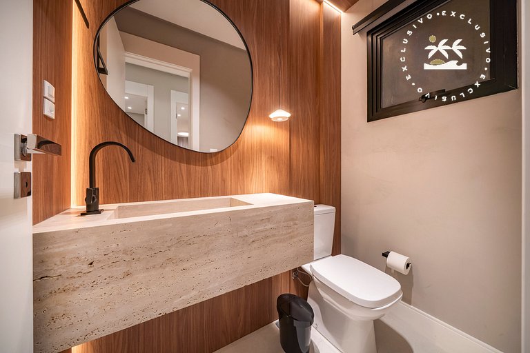 Lumina 605B - 3 Suítes na praia de Bombas