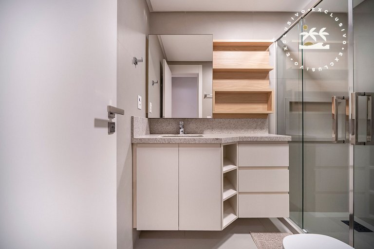 Lumina 605B - 3 Suítes na praia de Bombas