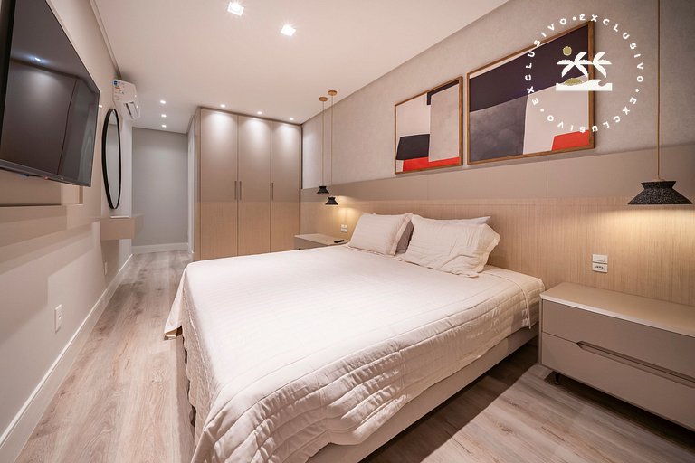 Lumina 605B - 3 Suítes na praia de Bombas