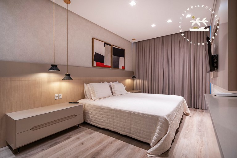 Lumina 605B - 3 Suítes na praia de Bombas