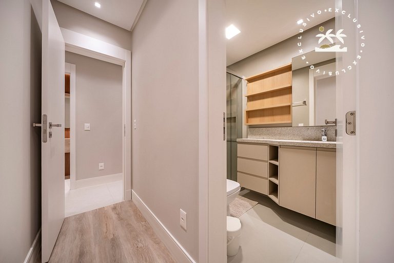 Lumina 605B - 3 Suítes na praia de Bombas