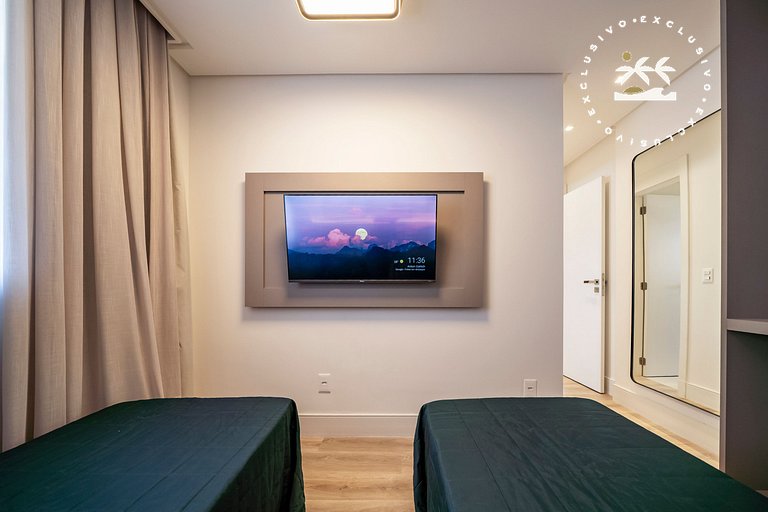 Lumina 407A – Luxo a 50 metros da Praia de Bombas