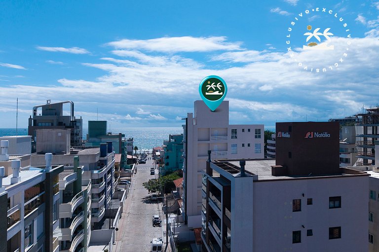 Oh-Mar 401 - 3 Suítes na Praia de Bombas