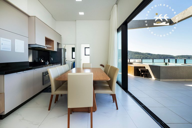 Villa Essenza 601 - 4 Suítes na praia de Bombas