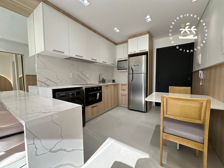 Continente Europeu 405 - Hermoso Flat - 1 Plaza de Garaje |